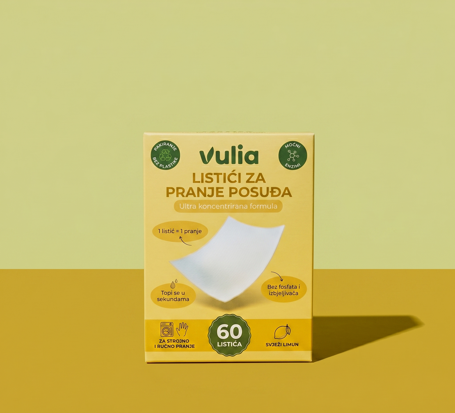 Vulia listići za pranje posuđa - limun