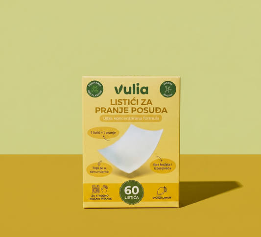 Vulia listići za pranje posuđa - limun